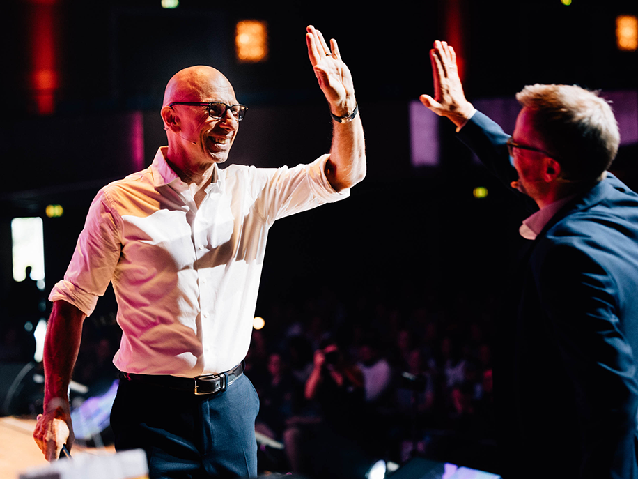 Jörg Löhr und Klaus Ohnesorge beim Highlight Event Einfach mehr Erfolg